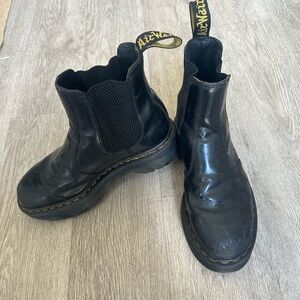 Platform Dr. Marten Boots - Black